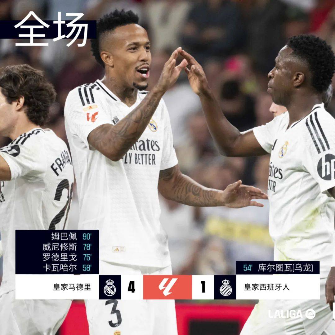 皇家马德里在联赛中击败瓦伦西亚